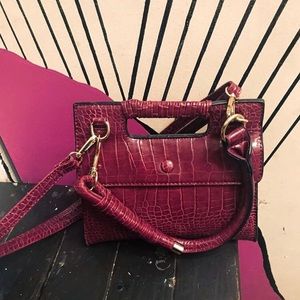 Nastygal Burgundy Purse